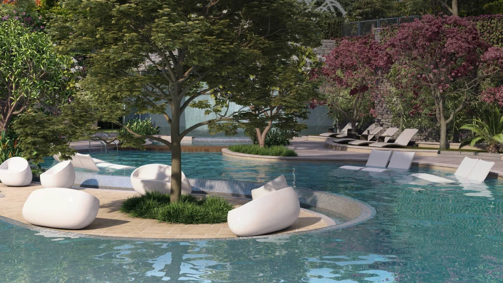 DLF-The-Crest-Apartments-and-Penthouse-In-Sector-54-Gurgaon-pool